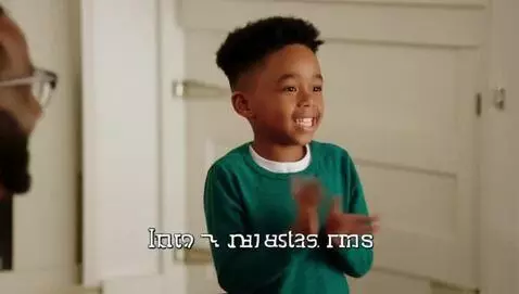 AI Video from prompt: Kid tells a  joke and dad finds it hilarious