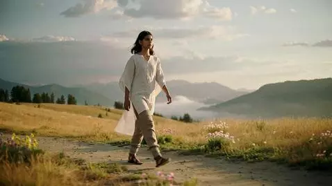 AI Video from prompt: Walking by Faith