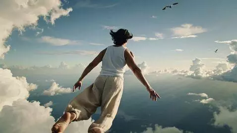 AI Video from prompt: Skies the limit