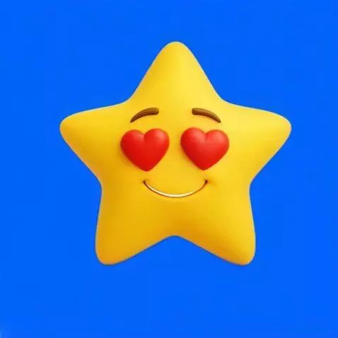 AI Video from prompt: 3D looping animation of a cute yellow star chara