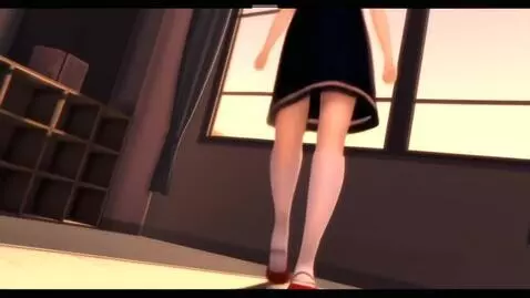 AI Video from prompt: She walking extreme close up her legs