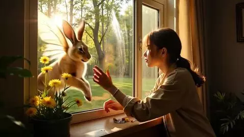 AI Video from prompt: **Кинематографическая поэма (магический реализм)