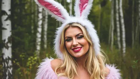 AI Video from prompt: позирует, крупный план