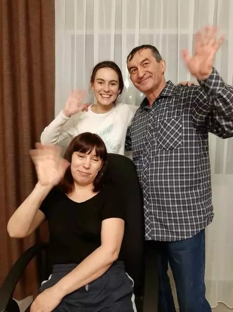 AI Video from prompt: people wave their hands and approach the screen