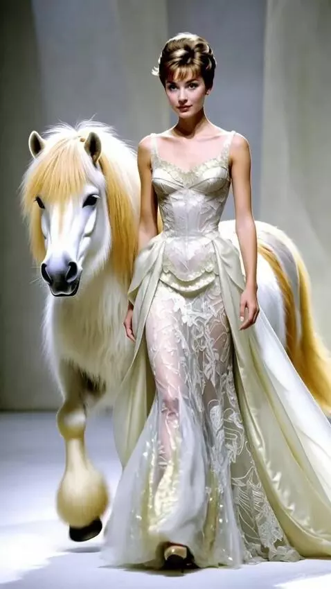 AI Video from prompt: идут прямо вперед в полный рост нормальным естес