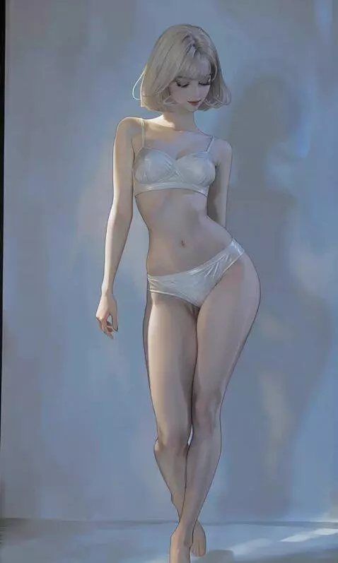 AI Video from prompt: девушка идет и разворачивается