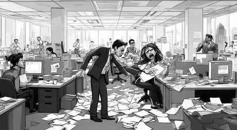 AI Video from prompt: In New York, a company is working on a product, 