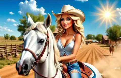 AI Video from prompt: Лошадь скачет быстро, галопом, вперёд. Из под ко