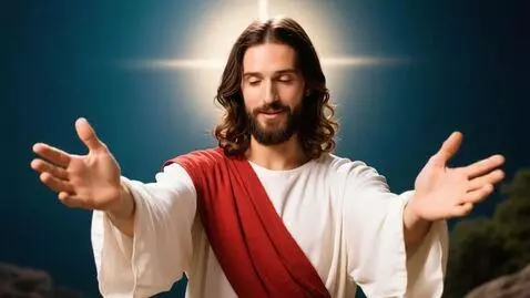 AI Video from prompt: Jesus reached out his hands to you