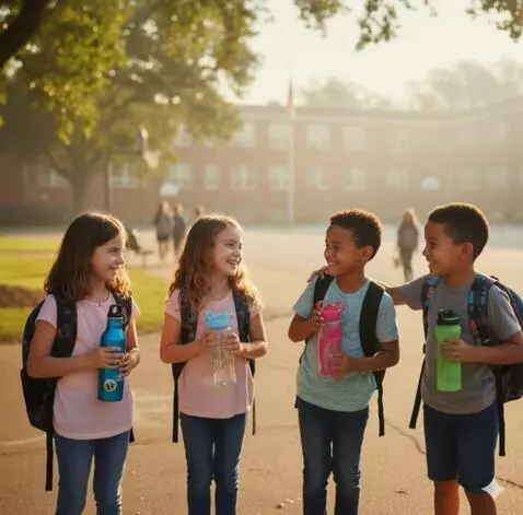 AI Video from prompt: Camera pans slowly across faces,