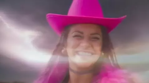 AI Video from prompt: Create a dynamic video featuring a vibrant pink 