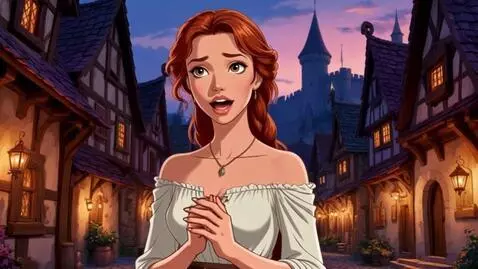 AI Video from prompt: Девушка быстро поёт грустную  песню