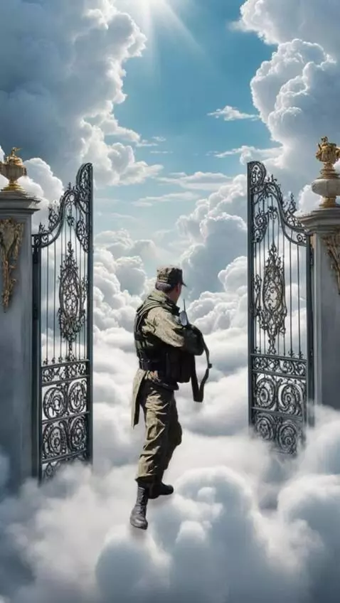 AI Video from prompt: The man smiles and waves goodbye. The man turns 