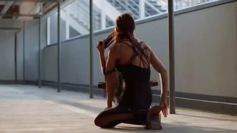 AI Video from prompt: Lucy Pinder in Bloodsport