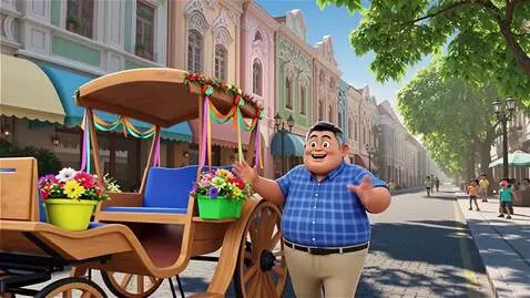 AI Video from prompt: {   "scene_number": 1,   "duration": "8s",   "ti