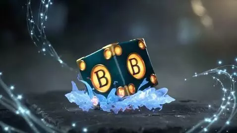 AI Video from prompt: A cinematic 3D animation of a fantasy logo ident