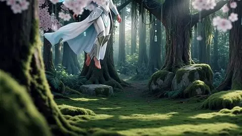 AI Video from prompt: 8-second cinematic video, 4K, 24 fps. An elegant