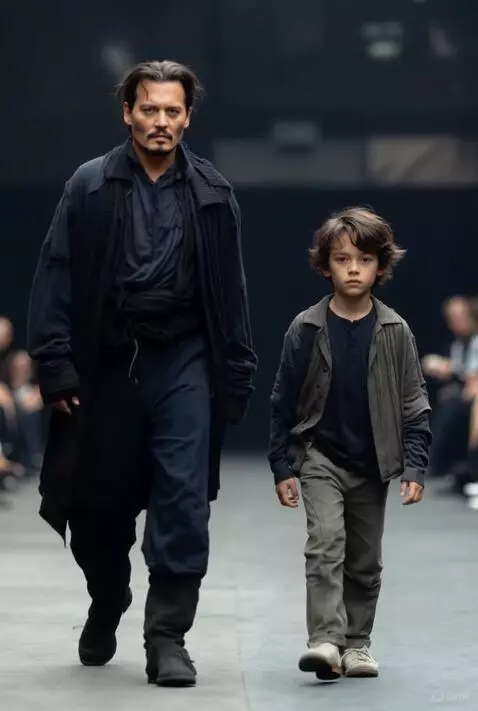 AI Video from prompt: идет прямо вперёд нормальным естественным шагом 