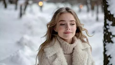 AI Video from prompt: Красивая милая девушка