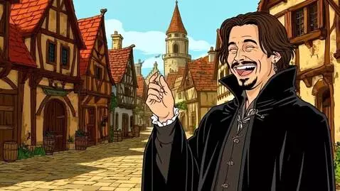 AI Video from prompt: мужчина смеётся