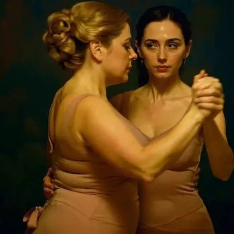 AI Video from prompt: Женщины танцуют вальс