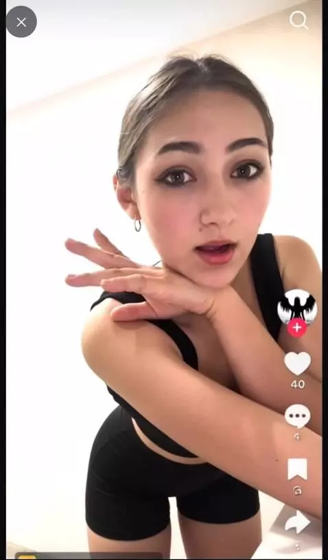 AI Video from prompt: A girl makes an air kiss