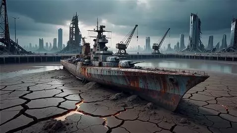 AI Video from prompt: A cinematic, hyper-realistic photograph of a rus