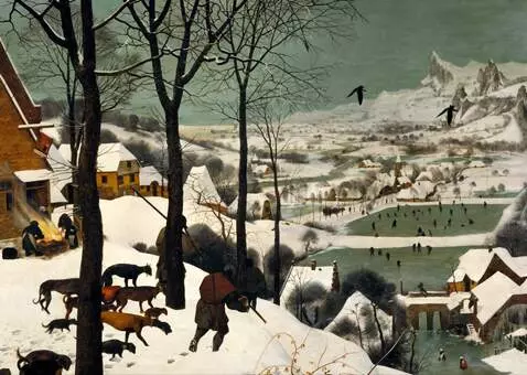 AI Video from prompt: камера медленно движется вперед через деревья. Л