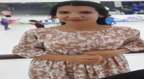 AI Video from prompt: undresses and laughs