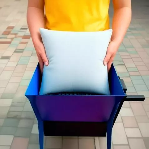 AI Video from prompt: A person in a t-shirt stands outdoors on a paved