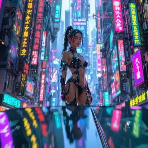 AI Video from prompt: подъезжает черный Bugatti Chiron и трансформируе