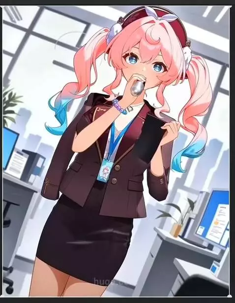 AI Video from prompt: Woman's belly gets inflated with air