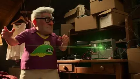 AI Video from prompt: Create a funny honey I shrunk the kids video whe