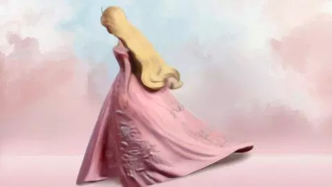 AI Video from prompt: this doll is turning around and coming closer to