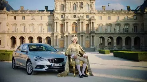 AI Video from prompt: "King Louis XIV dressed in luxurious Baroque roy