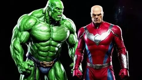 AI Video from prompt: hulk and magneto