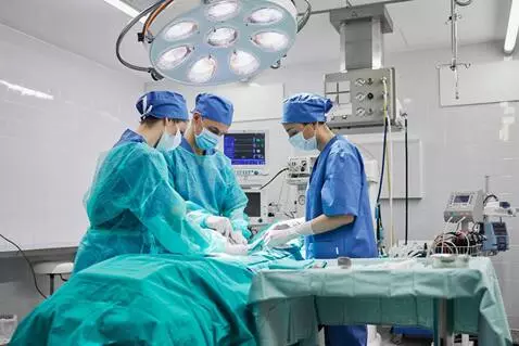 AI Video from prompt: Make a video of how the operation is going in th