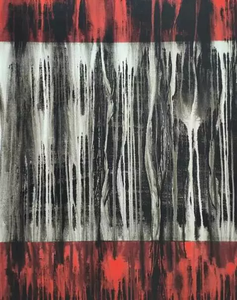 AI Video from prompt: Изображение на фото абстрактная картина на холст