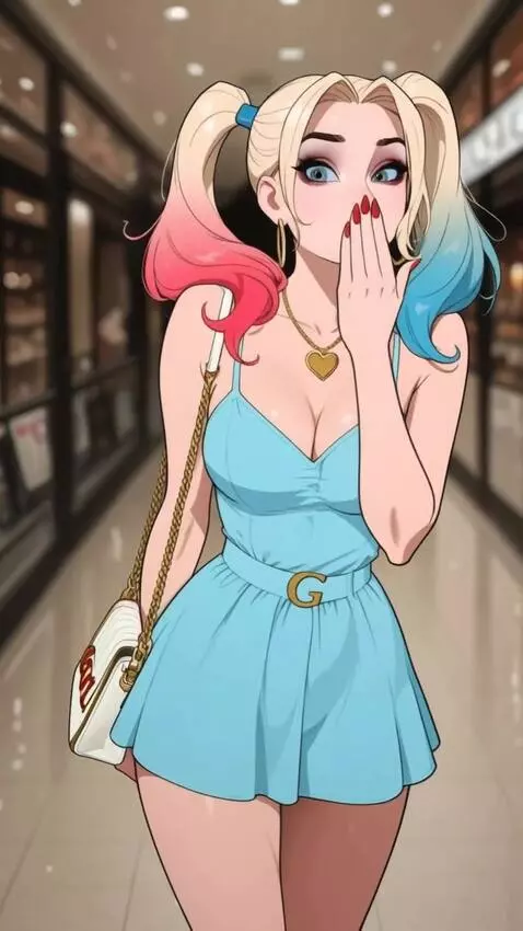 AI Video from prompt: a beautiful girl smiles and blows a kiss, playfu