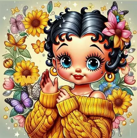 AI Video from prompt: Beautiful flower girl