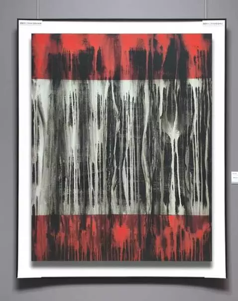 AI Video from prompt: Изображение на фото абстрактная картина на холст