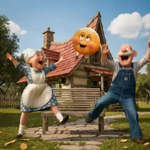 AI Video from prompt: Starts dancing and singingthe pastry is running 