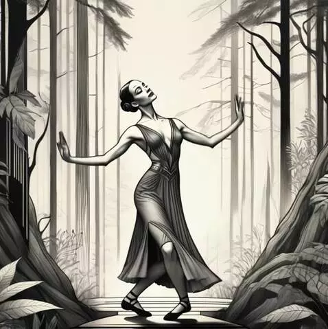 AI Video from prompt: woman dancing