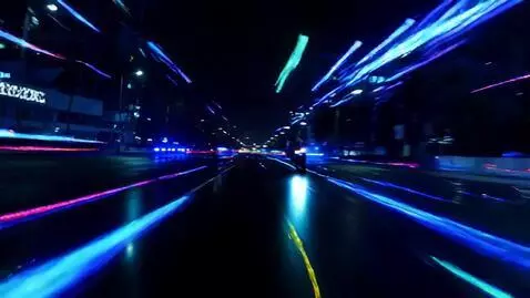 AI Video from prompt: "Нырни в неоновую ночь — мотоцикл ревёт, огни св