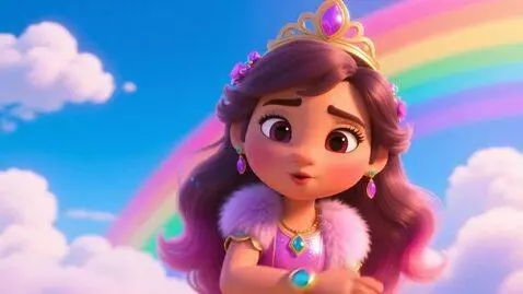 AI Video from prompt: Judul Video: Putri Awan Penjaga Warna Langit Gay