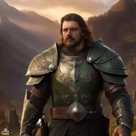 AI Video from prompt: Воин Кислевит из мира Warhammer Fantasy с ледяны