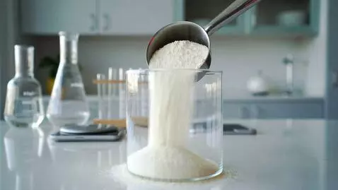 AI Video from prompt: probiotics powder