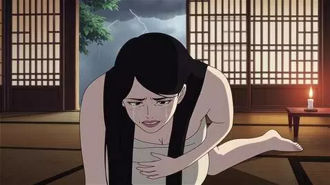 AI Video from prompt: Pregnant anime pain