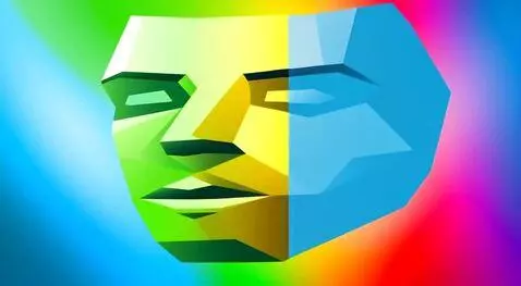 AI Video from prompt: Лицо становится больше поворачивается в камеру и