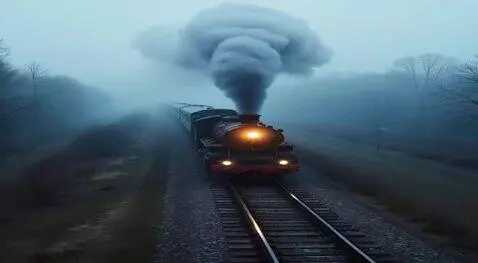 AI Video from prompt: Camera slowly ascends upward and moves backward,